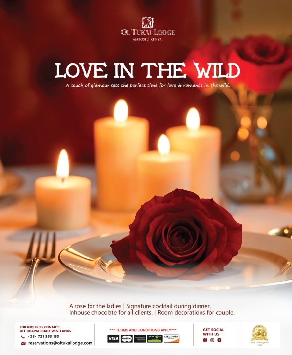 Valentines at Oltukai Lodge